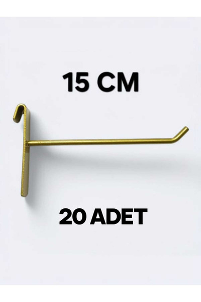 ASAFF 15 CM TEL PANO KANCASI 20 ADET GOLD RENK