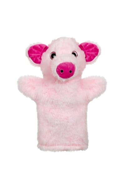 OEM Pink Pig Plush Figurine for Puppet Theater 28cm