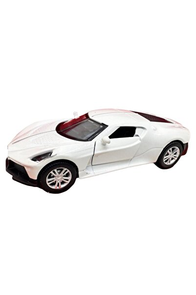 JPT Model Bugatti Chiron Alb la scara 1:32 cu lumini