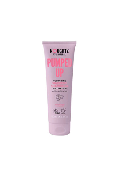 Noughty Pumped Up Volumising Shampoo, 97% Ingredients, 250 ml