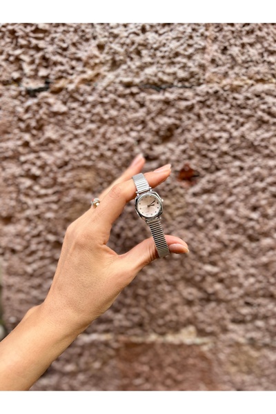 SİSSAKSESUAR Çelik Kordon Ayarlanabilir Kadın Saat