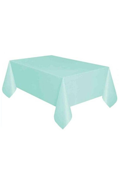 karanca parti süs مفرش طاولة بلاستيكي أخضر للاستخدام مرة واحدة لحفلات أعياد ا...