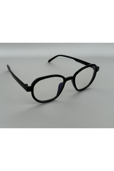 MONAL Orange Blue Light Protection Black Screen Glasses Can Be Changed Unisex
