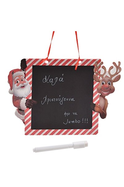 OEM Set creativ de Crăciun - tablă de desen cu Moș Crăciun, reni și marker 25...