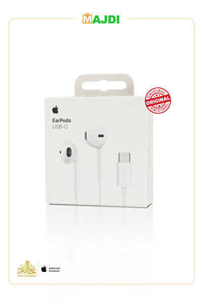 Majdi Genuine Type-C wired headset, Arab Computers warranty