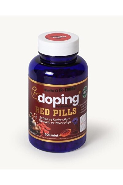 Discover Doping Red Pılls Safran ve Kudret Narlı Yumurta Ve Yavru Hapı 500 adet