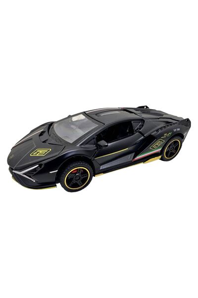 JPT Lamborghini Sian Negru 1:32 Model cu Lumini și Sunet