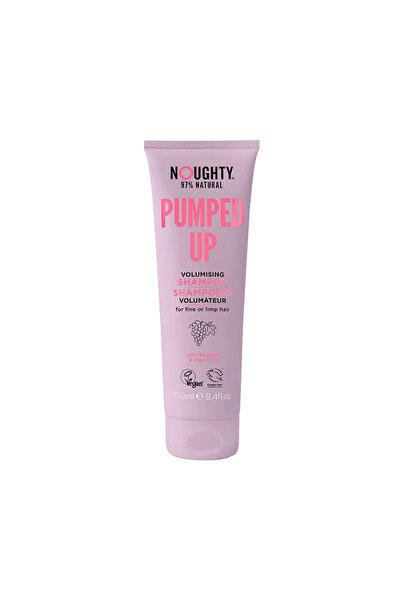 Noughty Pumped Up Volumising Shampoo, 97% Ingredients, 250 ml