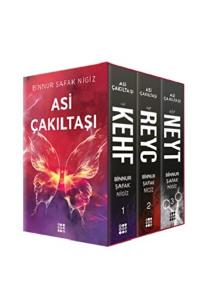 dokuzyayinlari Asi Çakıltaşı Serisi Set (3 Kitap Takım) kitabı güncel Binnur ...