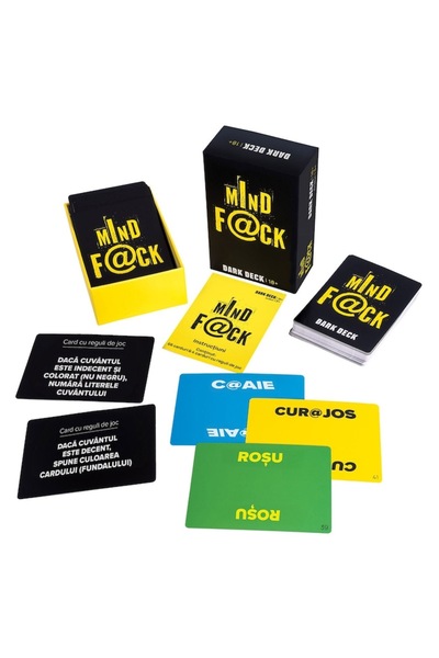 OEM Board Game with 'Mind F@ck' Dark Deck Cards for Adults
