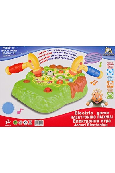 OEM Interactive game "Catch the Mole", electronic, 3-5 years, plastic, multicolor