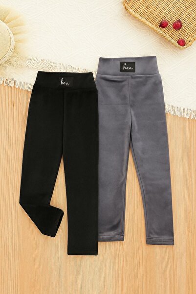 tunays shopping Girls' Velvet Tights Set of 2