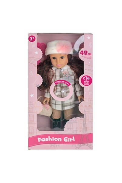 OEM Doll 48 cm, sings, with coat and hat