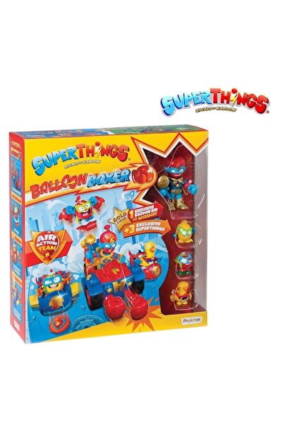 OEM Super Things Vehicle Set with 4 Figures Balloon Boxer - AS