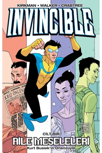 Athica Aile Meseleleri - Invincible 1 kitabı güncel Robert Kirkman Edebiyat K...