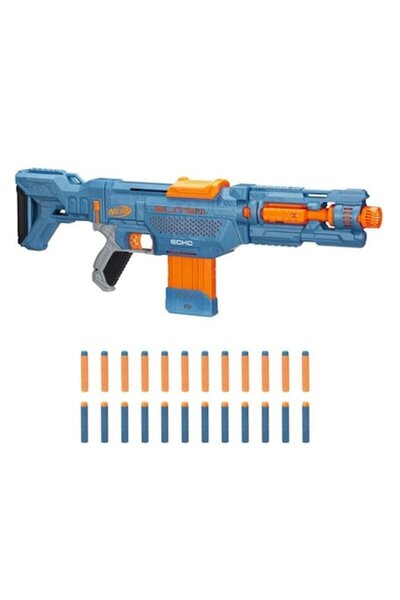 Nerf ELITE 2.0 Echo CS-10 Blue-Orange Shooter (Hasbro) with 24 darts