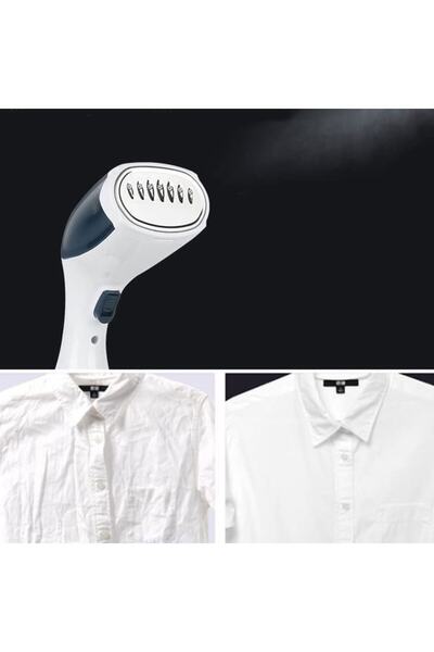 SokShop Vertical Steam Iron DF019A, 1100W, 200ml, Blue/White