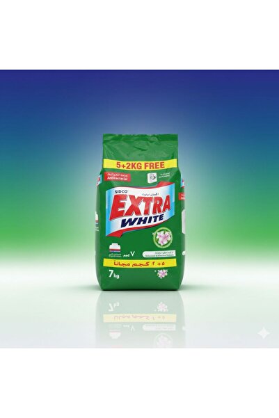 Extra مسحوق غسيل أكسترا 7 كيلو (5 + 2 كيلو مجاناً) – لجميع أنواع الملابس – لل...