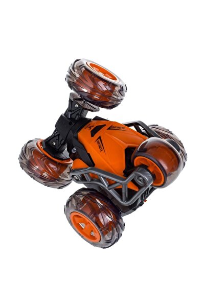OEM Remote Control Stunt Car 5 Wheels Orange Black 2.7GHz