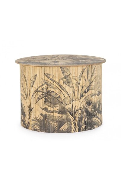 Bizzotto Narika bamboo side table 58x40 cm
