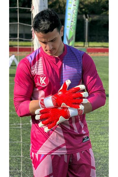 KXSPOR قفازات حارس المرمى الاحترافية الجديدة Kx 'CRAZY'