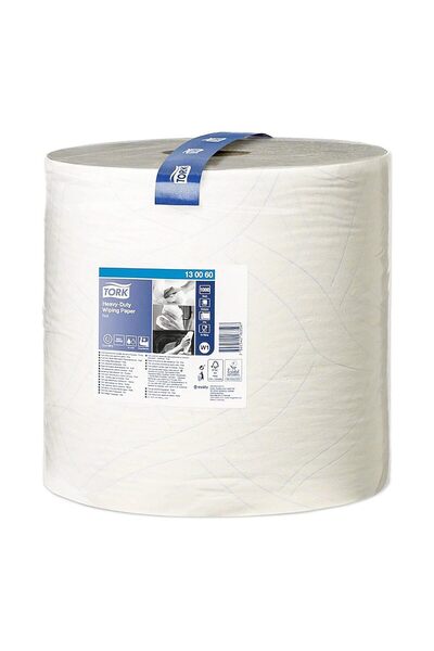 TORK Hartie de sters ultra rezistenta alba, 2 straturi, 340 metri, 1000 portii