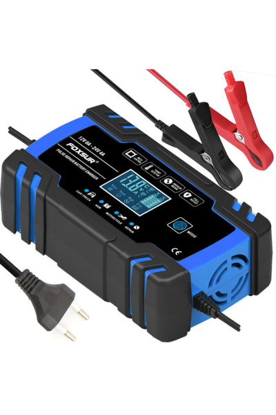 VERK Încărcător auto automat 12V/24V cu funcție de reparare a bateriei