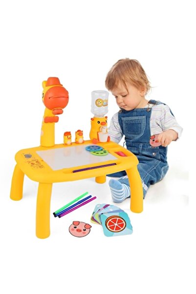OEM Children's Drawing Table Projector Giraffe 38x28x43cm