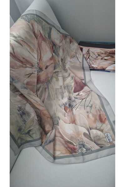 Guzeka وشاح فيورا الناعم الفاخر (خياطة إيطالية) 100×100