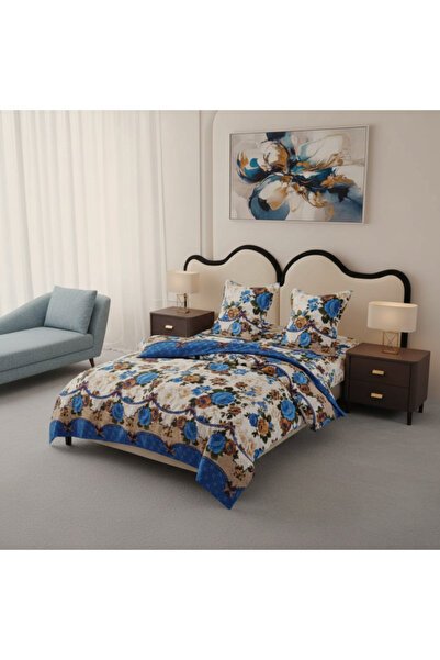 Casa Pucioasa 4-piece King-size Bedding Set Traditional Blue (200 cm x 200-230 cm)
