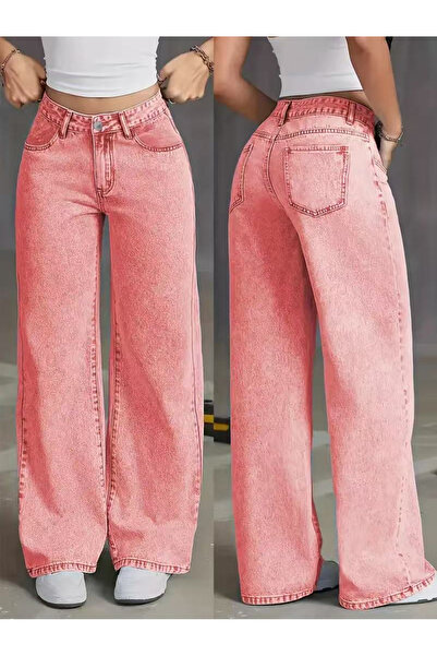 Unbranded/Generic 2025 Spring/Summer Retro Washed Loose Casual Straight Wide-Leg Jeans