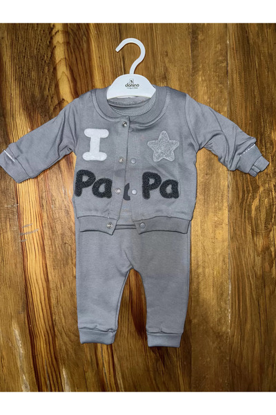 ZENGEZUR MALL MTXDPN 3-12 luni Costum triplu pentru colegiu, gri (221138) (Mă...