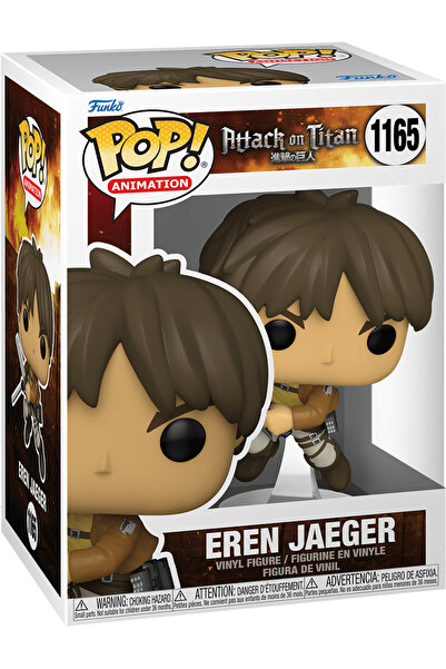 MASKOETİCARET Funko Pop! Animation Attack on Titan Vinyl Figure Eren Yeager #...