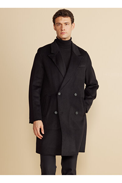 BROOKS BROTHERS Siyah Erkek Kaban BBFW25MCA001