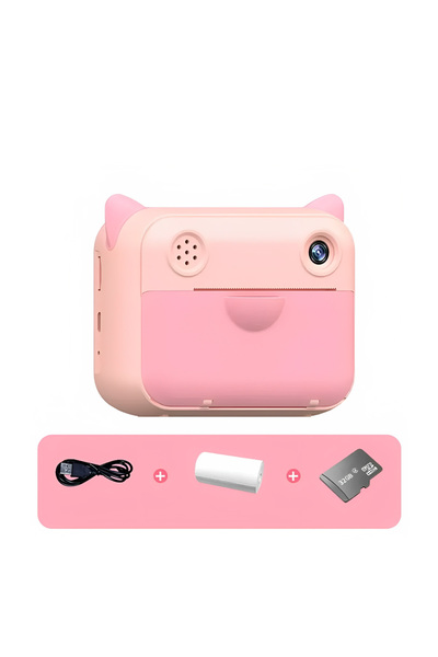 Generic Instant Print Camera for Kids – 12MP, 2.4 Includes 1 Rolls of Paper & Up to 32G Memory Card