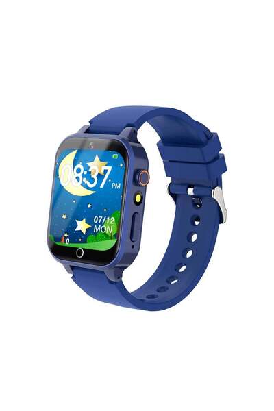 Generic Smart Watch for 4-12 Year-old Kids, Video & Camera, Music Player, 26 Games (Blue)