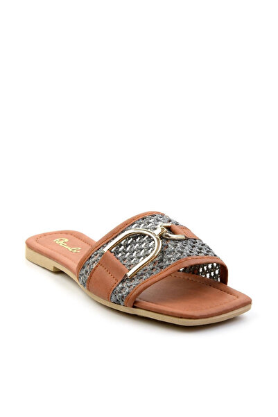 ZENGEZUR MALL Mtxdpn Pier Tan Skin Slippers (215543) (Size: 36)