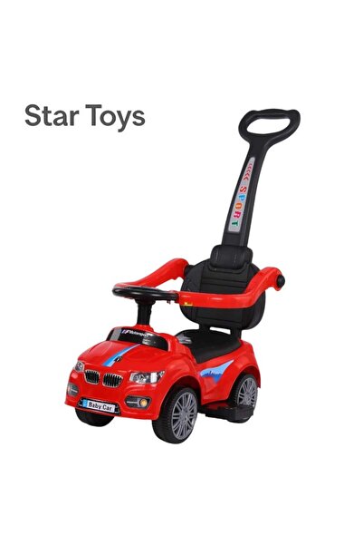 STAR TOYS Kids' foot push car with joystick – red sport design