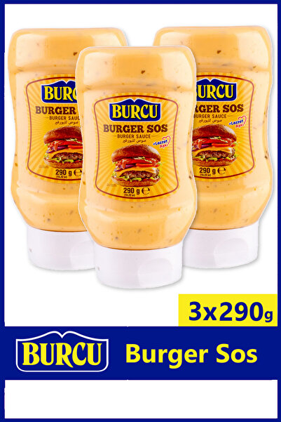 BURCU Burger Sos 290 gr x 3 Adet
