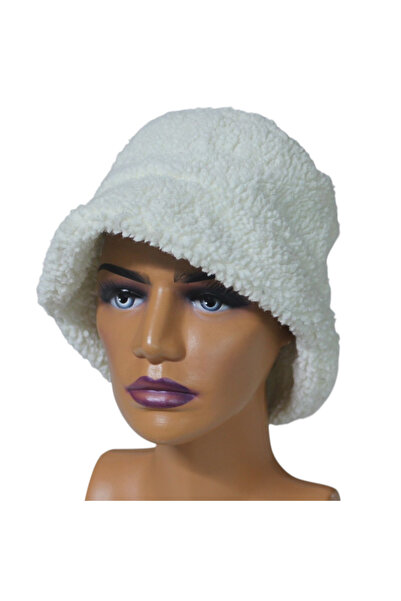 Sir Cliffson Plush hat white curly
