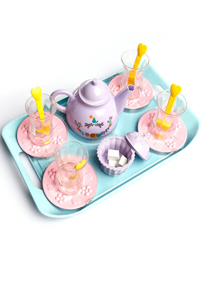 a v d a Tea Time Toy Tea Set with Thin-Waisted Tea Cup