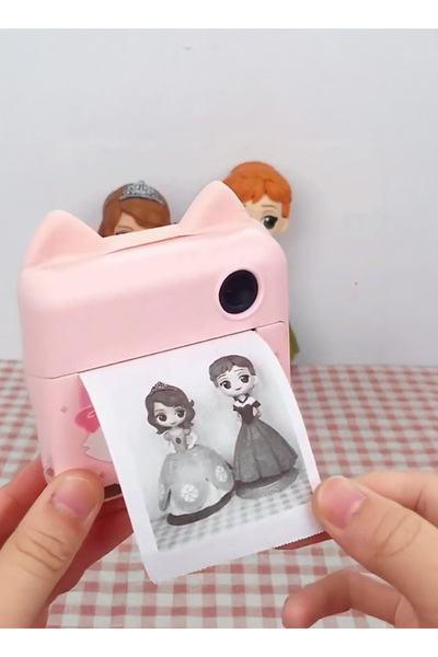 Generic Instant Print Camera for Kids – 12MP, 2.4 Includes 1 Rolls of Paper & Up to 32G Memory Card