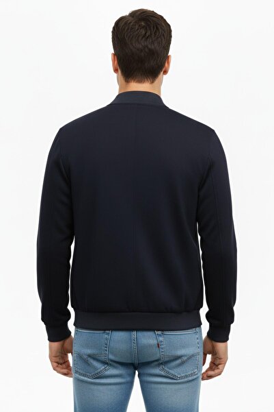 DYNAMO Men's Regular Fit Transitional Hakim Collar Suede Sports Coat Bgl-St05014