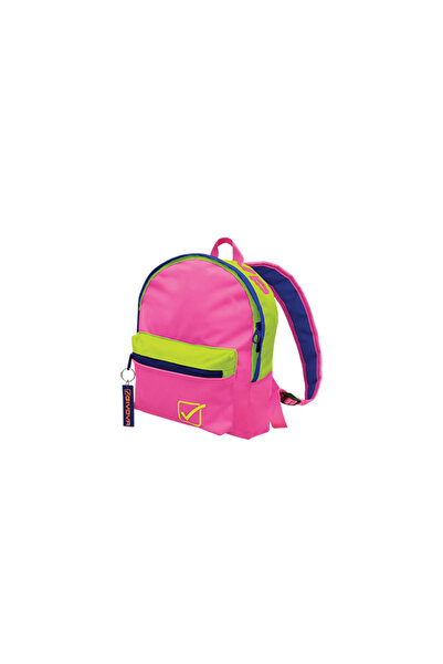 Givova University Backpack, PINK/FLUO YELLOW, plain
