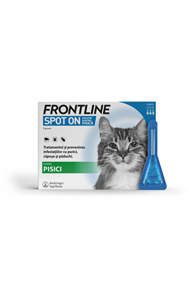 Boehringer Ingelheim Frontline Spot-On - Cat - 3 Antiparasitic Pipettes