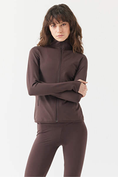 PAULMARK Γυναικείο μπουφάν με λεπτομέρεια με φερμουάρ και λεπτό σχήμα