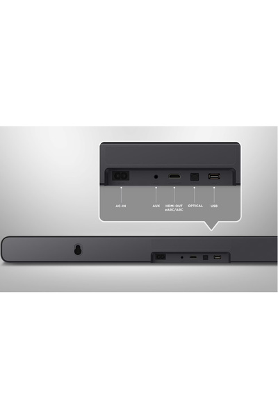 TCL Soundbar S45H, 2.0, 100W, Bluetooth 5.2, Dolby Atmos & DTS-Virtual:X, HDMI eARC, Negru