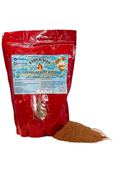 OEM Nadă FireBaits Premium Hot Krill 1kg