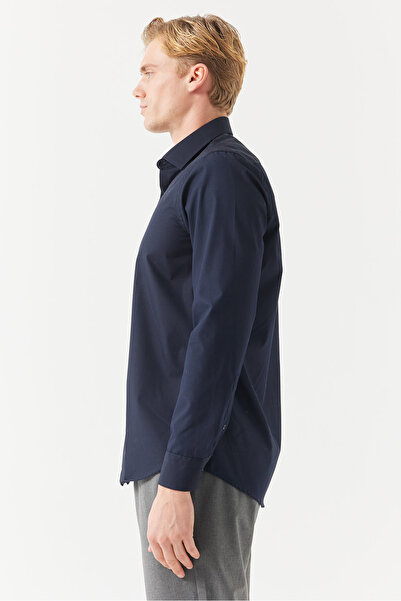 PAULMARK Ανδρικό πουκάμισο Slim Fit