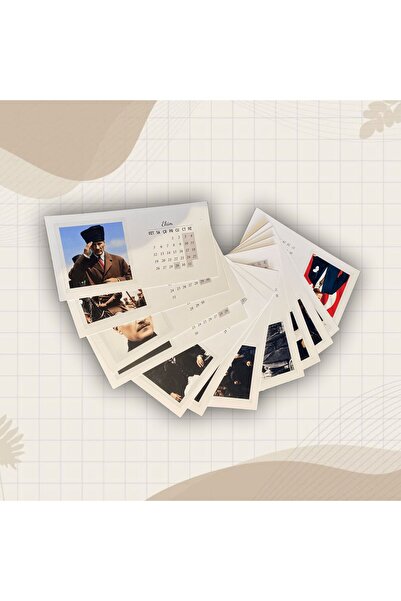Printbox ATATÜRK MASA ÜSTÜ TAKVİM 2